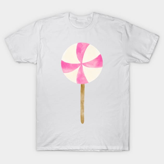 pink lollipop T-Shirt by MutchiDesign